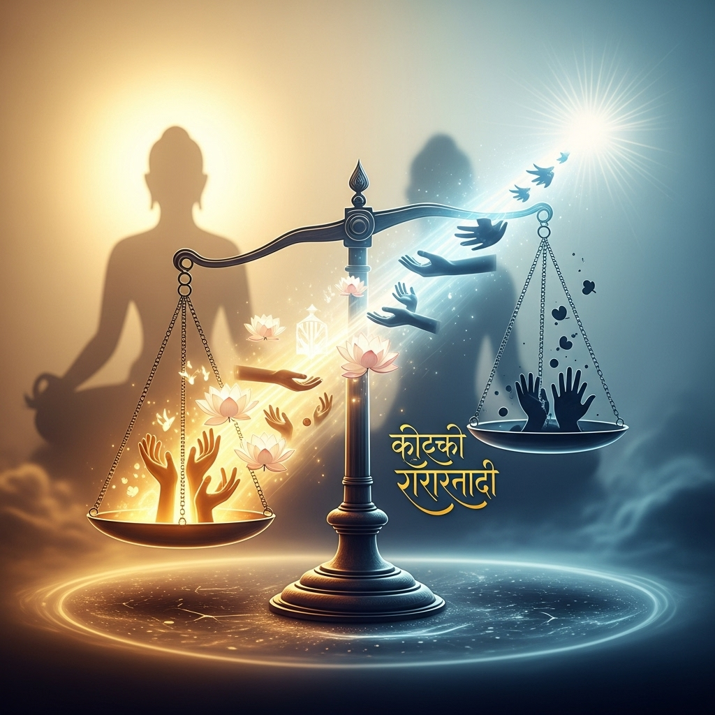 कर्म का सिद्धांत: सनातन धर्म का आधार और आध्यात्मिक यात्रा का पथ