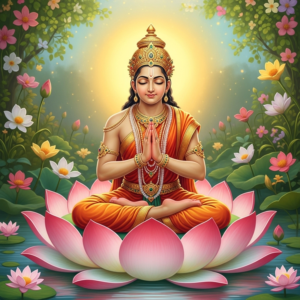 सनातन धर्म में भक्ति का मार्ग: ईश्वर से एकाकार होने की दिव्य यात्रा