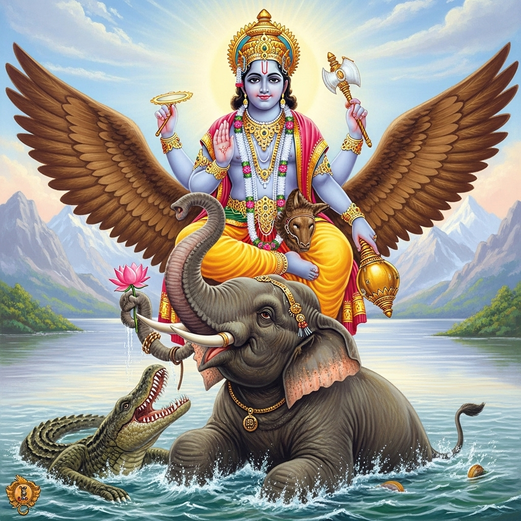 गजेंद्र मोक्ष कथा: जब गजराज की पुकार पर दौड़े चले आए श्री हरि!