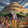 गोवर्धन पूजा: क्यों उठाते हैं गिरिराज पर्वत? भगवान कृष्ण की अद्भुत लीला