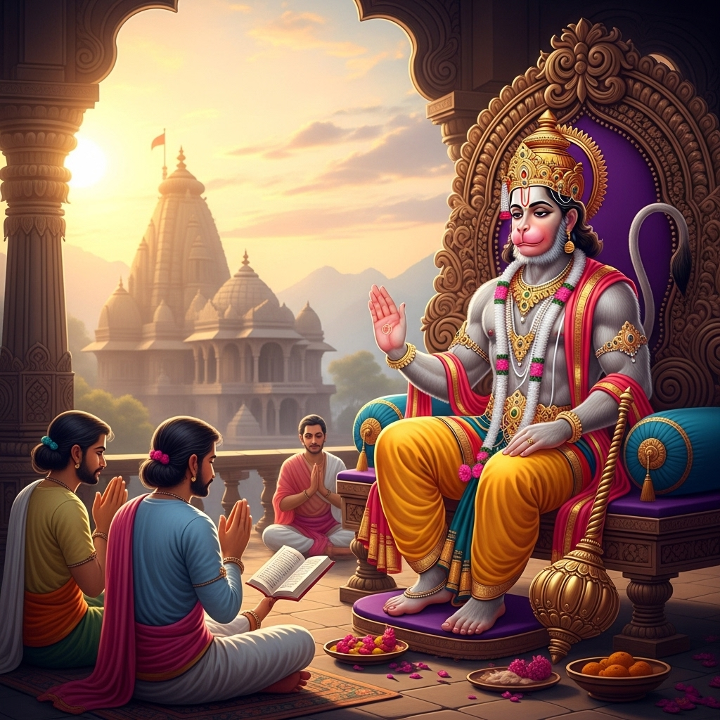 श्री हनुमान चालीसा: महिमा, लाभ और पाठ विधि – Sanatan Swar