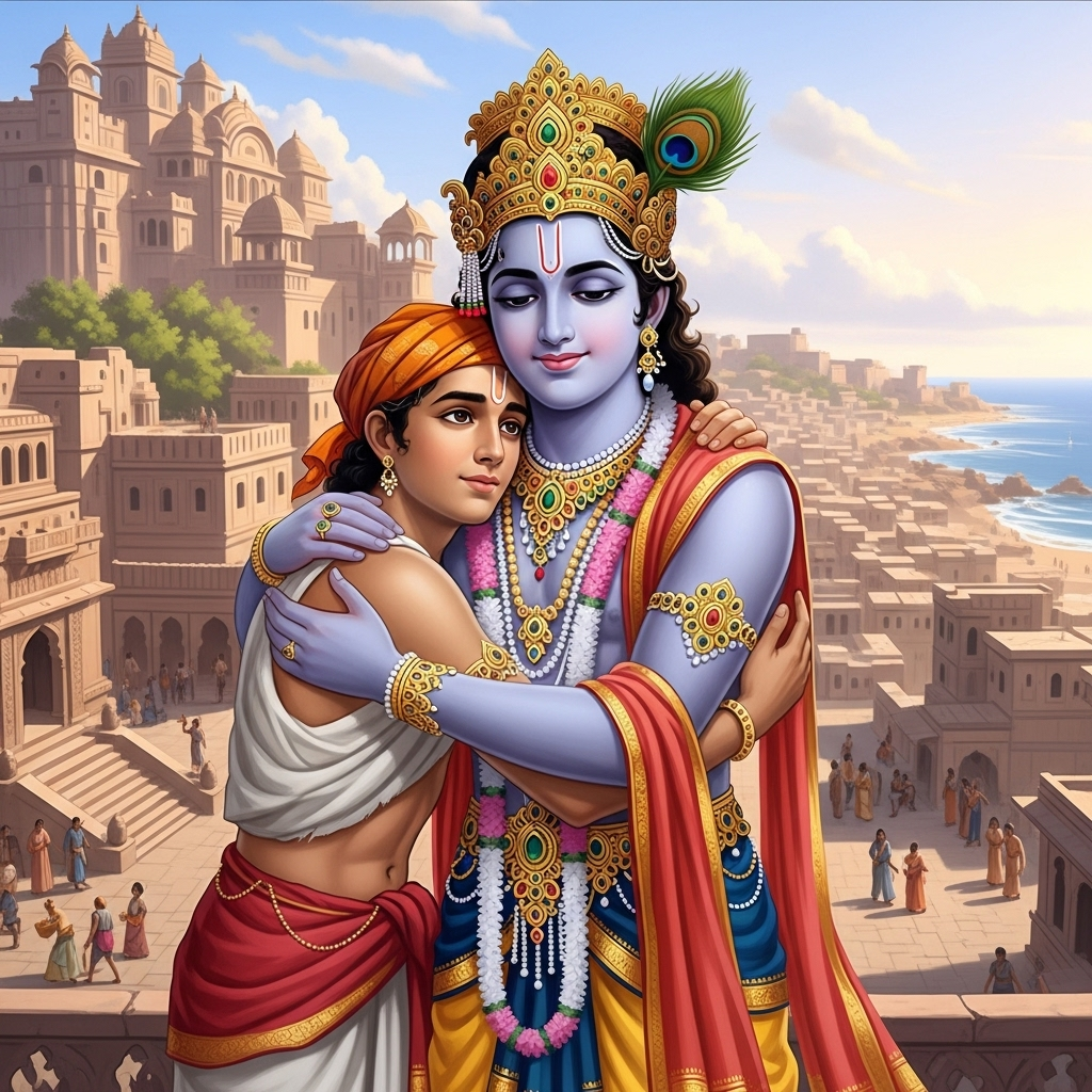 सुदामा और भगवान कृष्ण की अनुपम मित्रता: सच्ची भक्ति और प्रभु की कृपा