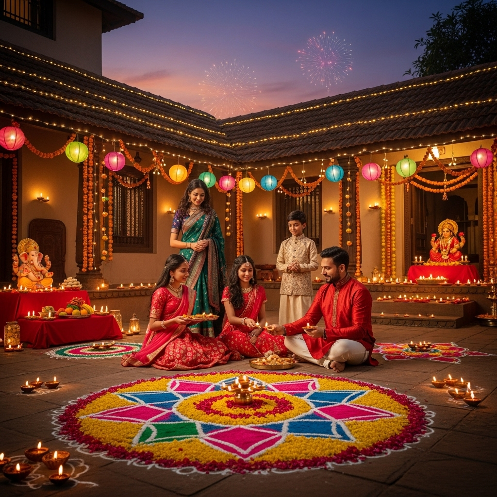 दीपावली: अंधकार पर प्रकाश की विजय का महापर्व और इसका आध्यात्मिक महत्व