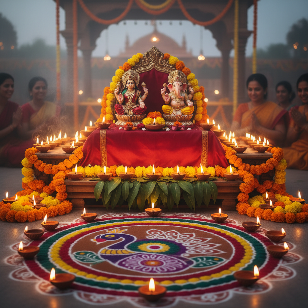 दीपावली: अंधकार से प्रकाश की ओर एक दिव्य यात्रा