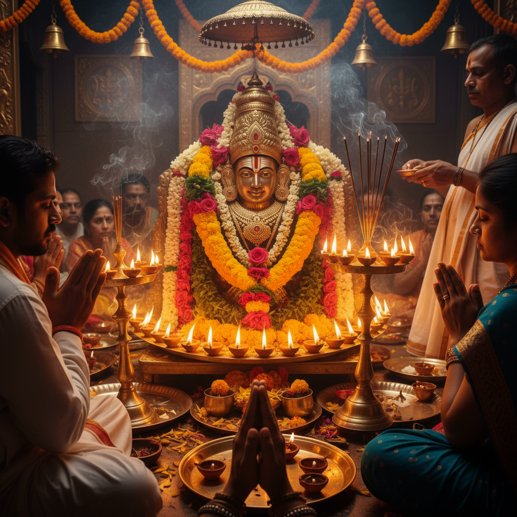 आरती: पूजा का हृदय और भक्ति का प्रकाश