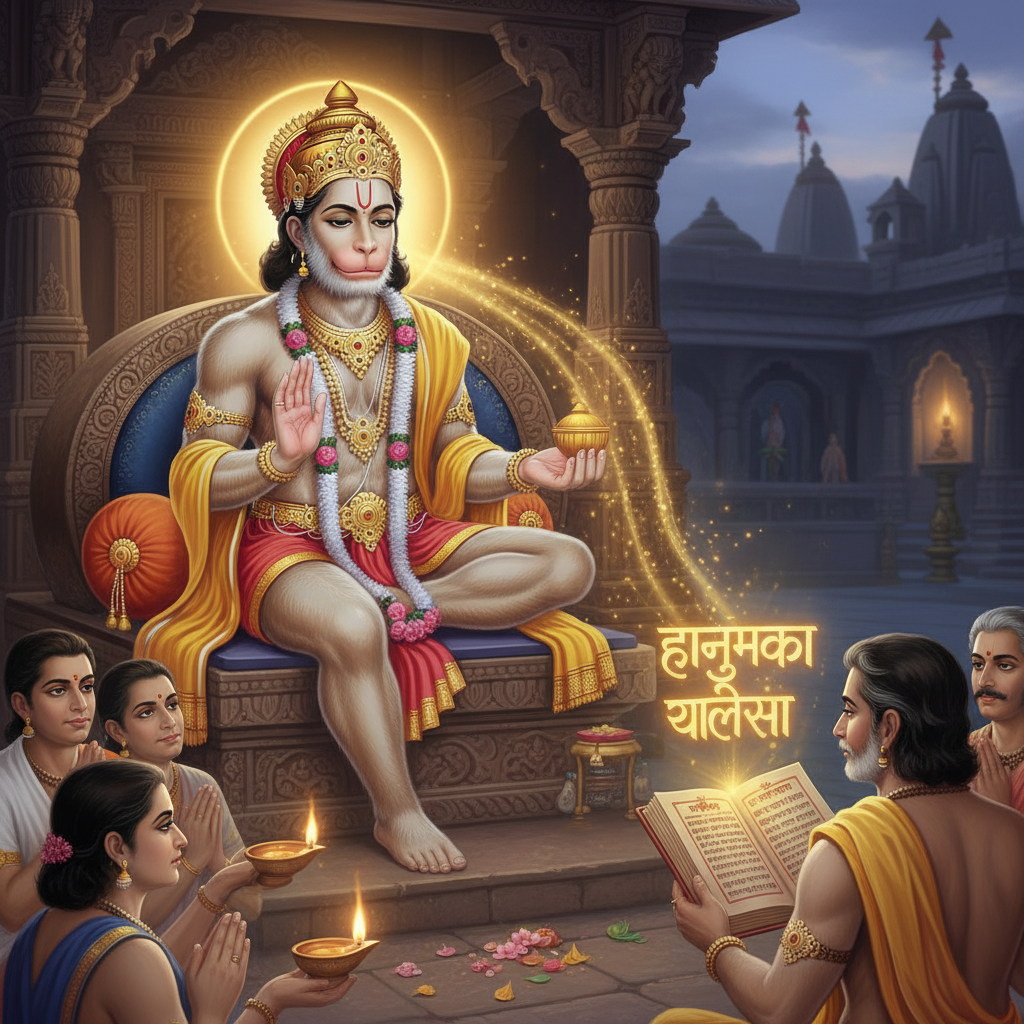 संकटों से मुक्ति और बल प्रदान करने वाली श्री हनुमान चालीसा की महिमा और लाभ