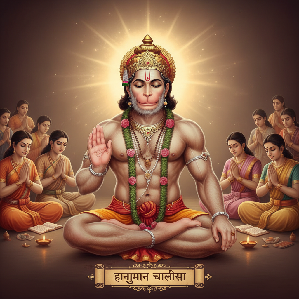 हनुमान चालीसा: भय हरने वाला, शक्ति प्रदान करने वाला दिव्य पाठ