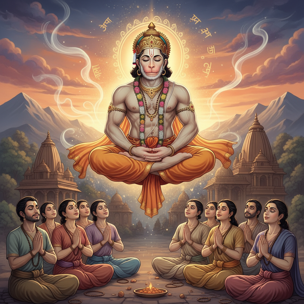 हनुमान चालीसा: भय हरण, संकट मोचन का दिव्य पाठ