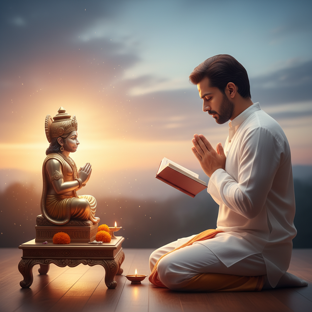 हनुमान चालीसा का पाठ: महिमा, महत्व और आध्यात्मिक लाभ