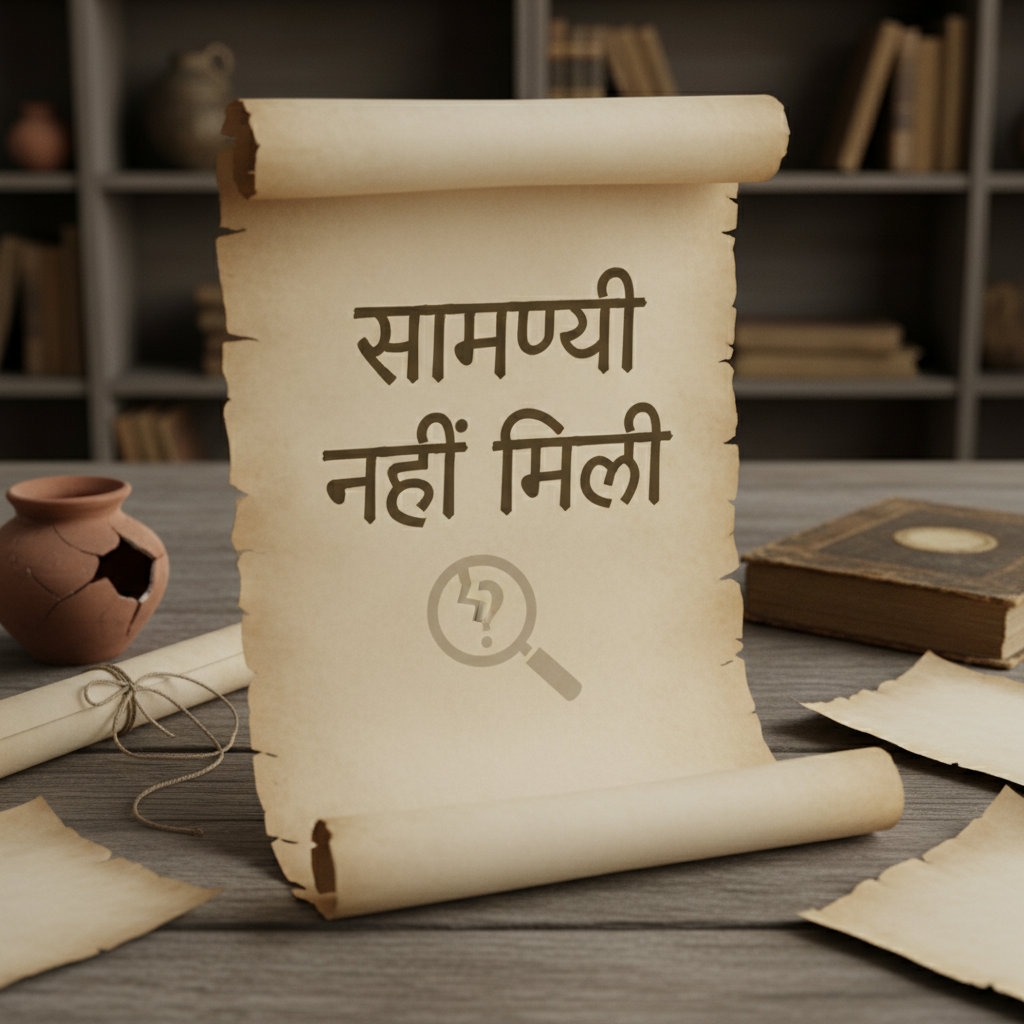 अपूर्ण इनपुट: लेख सामग्री अनुपलब्ध