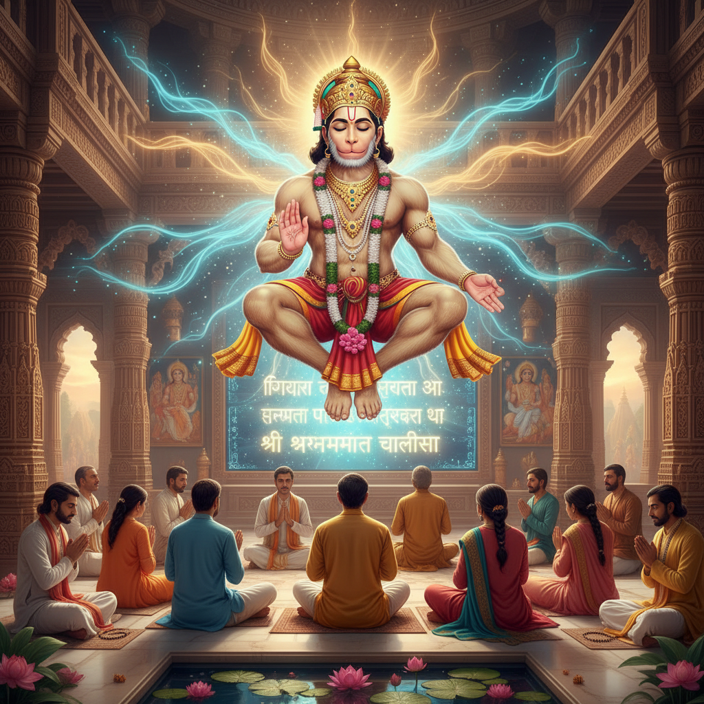 हनुमान चालीसा: जीवन में सुख-शांति और शक्ति लाने का दिव्य रहस्य