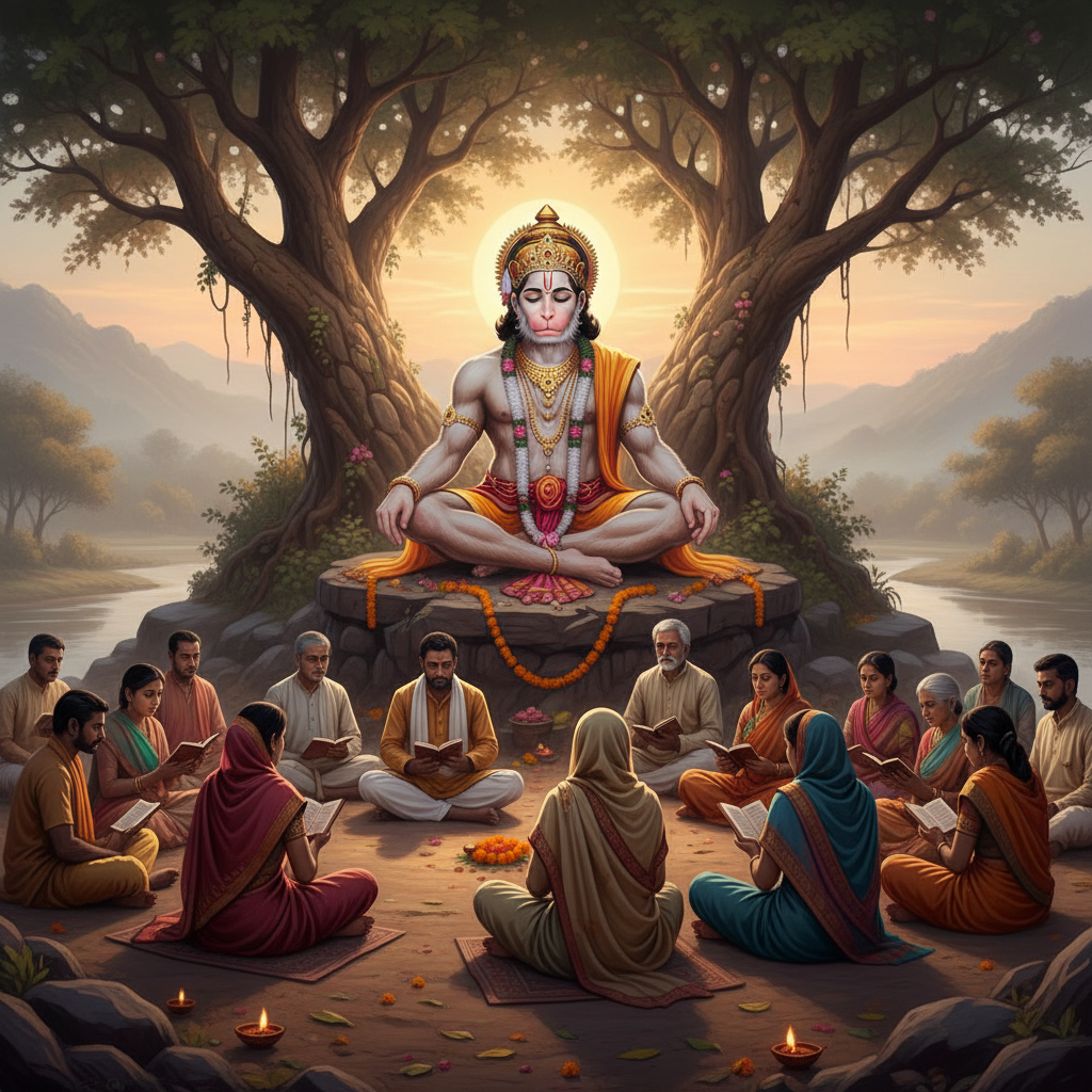 हनुमान चालीसा: संकट मोचन, भक्ति और शक्ति का महामंत्र