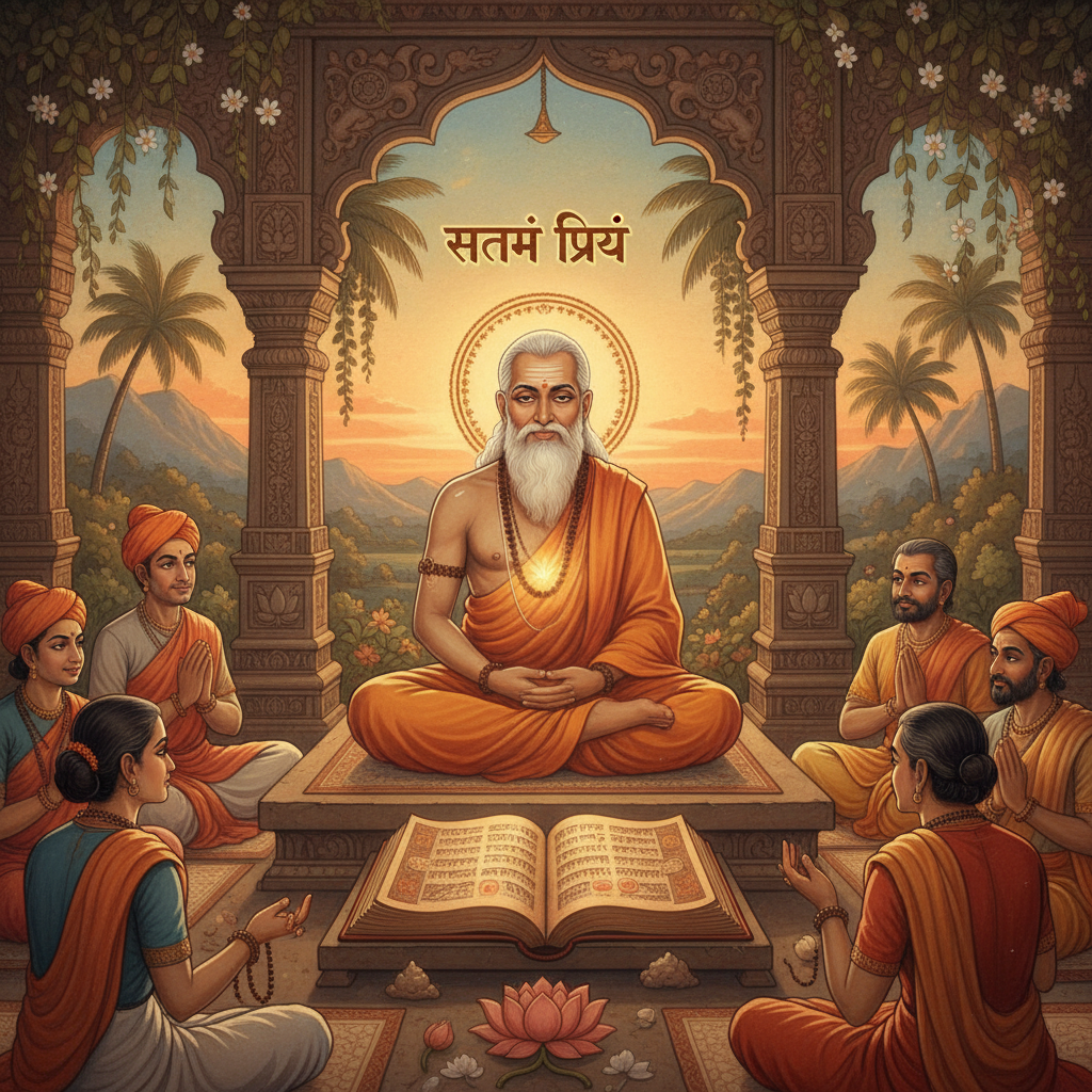 वाणी का अमृत: सत्यं ब्रूयात् प्रियं ब्रूयात् का गहरा अर्थ और सुखमय जीवन का मार्ग