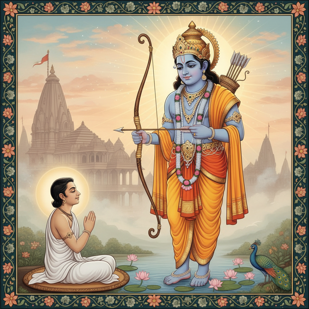 श्री राम चंद्र कृपालु भज मन सम्पूर्ण भजन लिरिक्स: राम नवमी 2024 पर श्रीराम की असीम कृपा पाएं