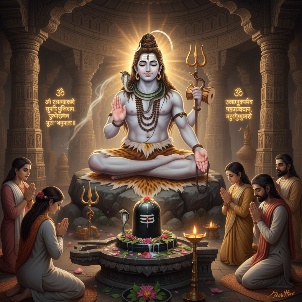 शिव शंकर प्रार्थना सम्पूर्ण पाठ: महामृत्युंजय मंत्र से संकट निवारण और कल्याण का मार्ग