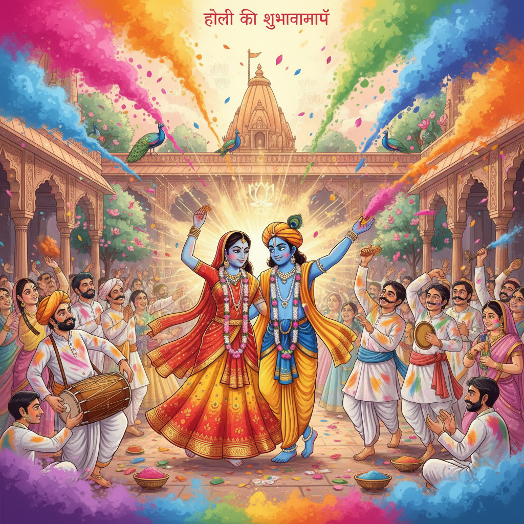 लोकप्रिय हिंदी भजन लिरिक्स संग्रह: होली 2024 विशेष!