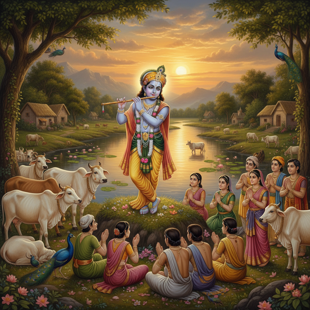 तेरी मुरली की धुन: कान्हा के दिव्य संगीत की अलौकिक यात्रा और कृष्ण भजन