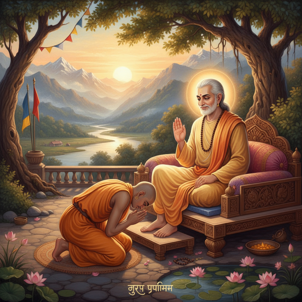 गुरुदेव दया करके मुझे अपना लेना: गुरु पूर्णिमा पर शिष्य की करुण पुकार और गुरु महिमा