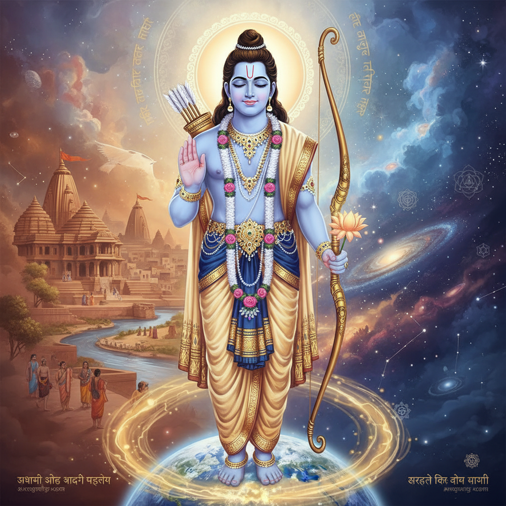 दुनिया चले ना श्री राम के बिना भजन: परम सत्य का आध्यात्मिक अर्थ