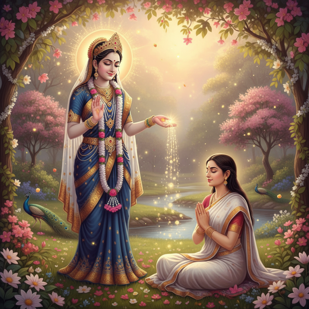 किशोरी कुछ ऐसा इंतज़ाम हो जाए: राधा रानी की अलौकिक कृपा और तकदीर बदलने वाला दिव्य भजन