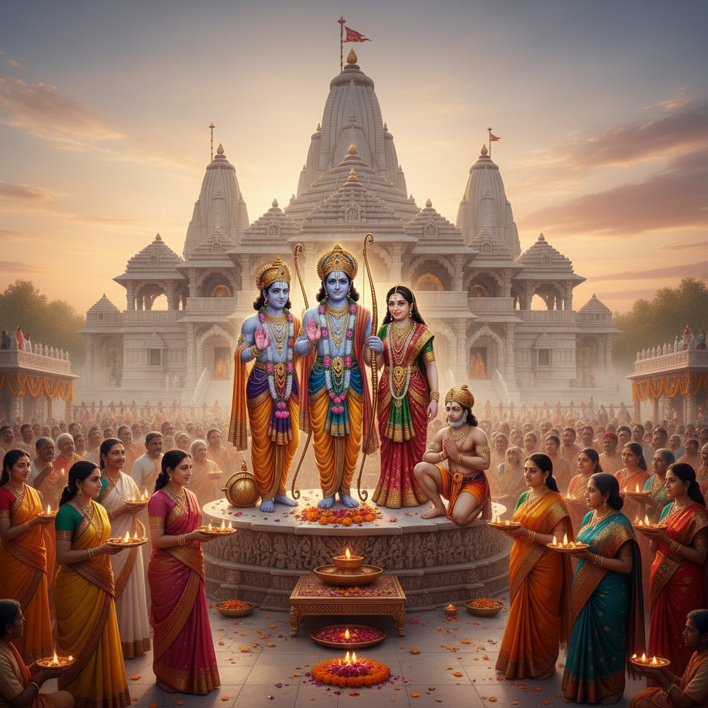 श्री राम चालीसा सम्पूर्ण पाठ: रामलला प्राण प्रतिष्ठा के बाद अलौकिक कृपा पाने का सरल मार्ग