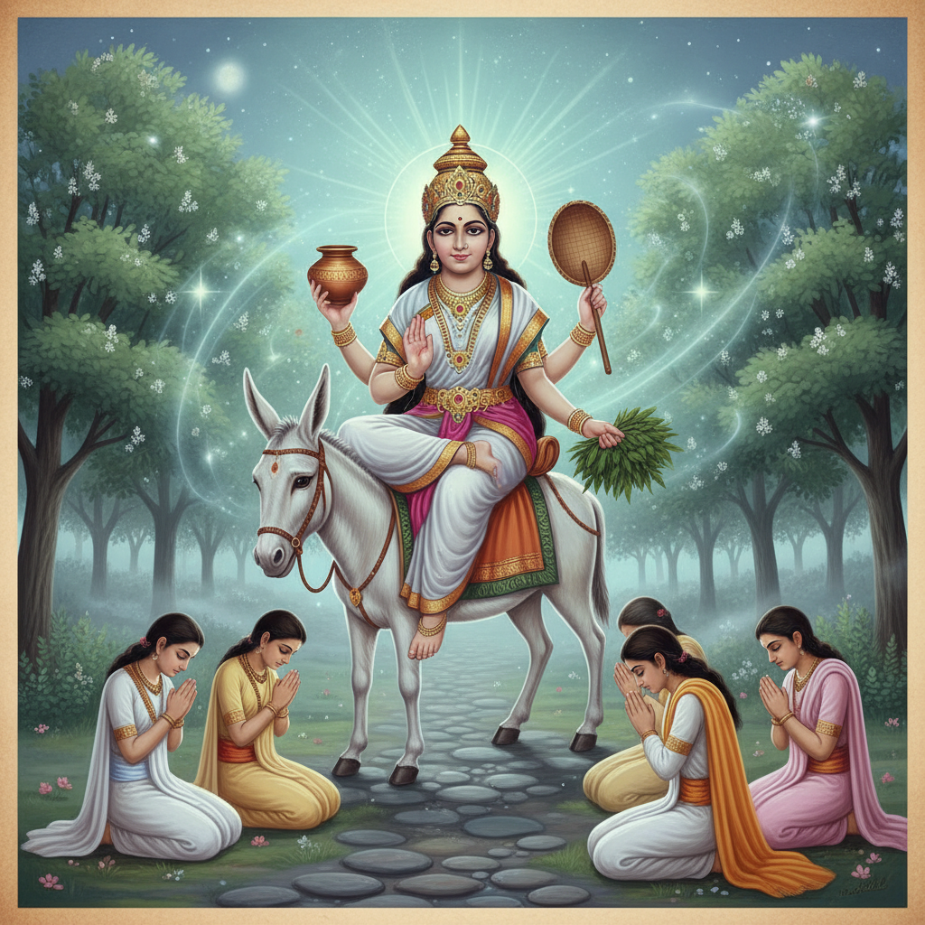 शीतला माता चालीसा: शीतला अष्टमी पर सम्पूर्ण पाठ से पाएं रोग-दोष से मुक्ति और अखंड सौभाग्य!