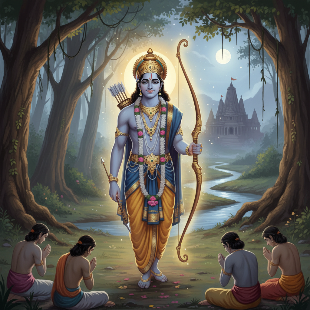 मर्यादा पुरुषोत्तम भगवान श्री राम के 108 पवित्र नामों की महिमा, उनके आध्यात्मिक अर्थ और इन दिव्य नामों के जाप से मिलने वाले अतुलनीय लाभों का विस्तृत वर्णन इस ब्लॉग में करें। राम नाम की शक्ति और भक्ति की गहराइयों को समझें।