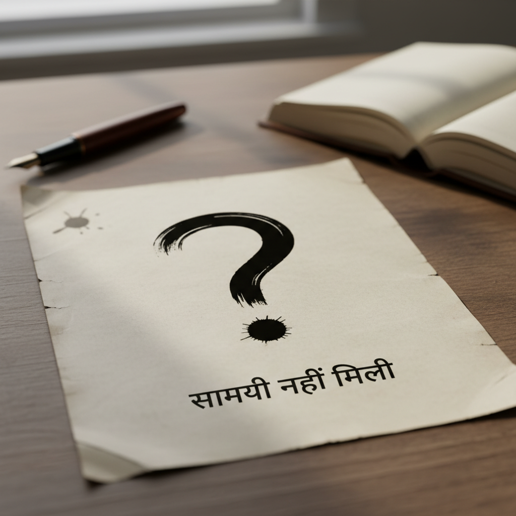 अधूरी जानकारी: कृपया लेख सामग्री प्रदान करें