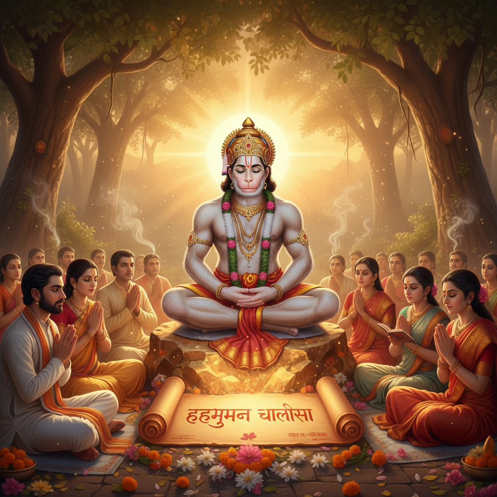 हनुमान चालीसा: भक्ति, शक्ति और शांति का महामंत्र