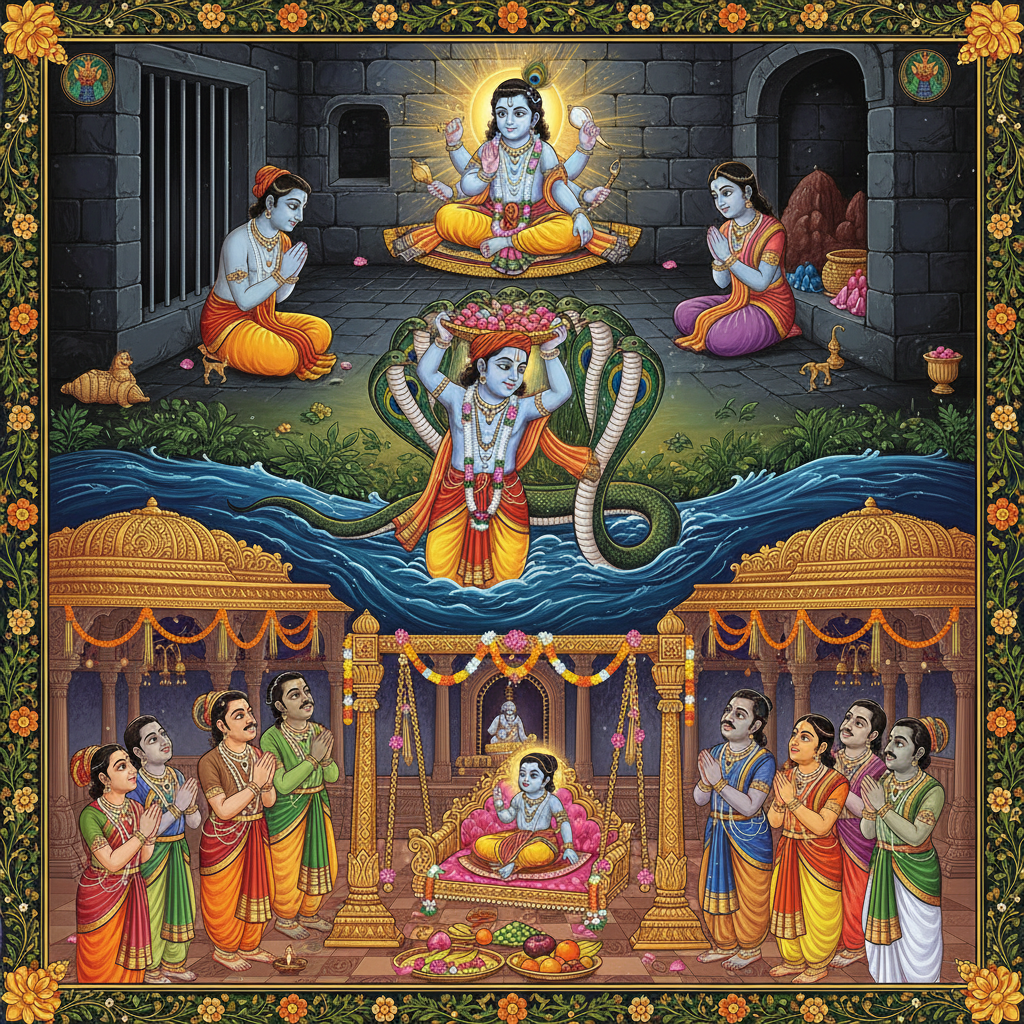 जन्माष्टमी: बाल गोपाल के जन्मोत्सव का पावन पर्व