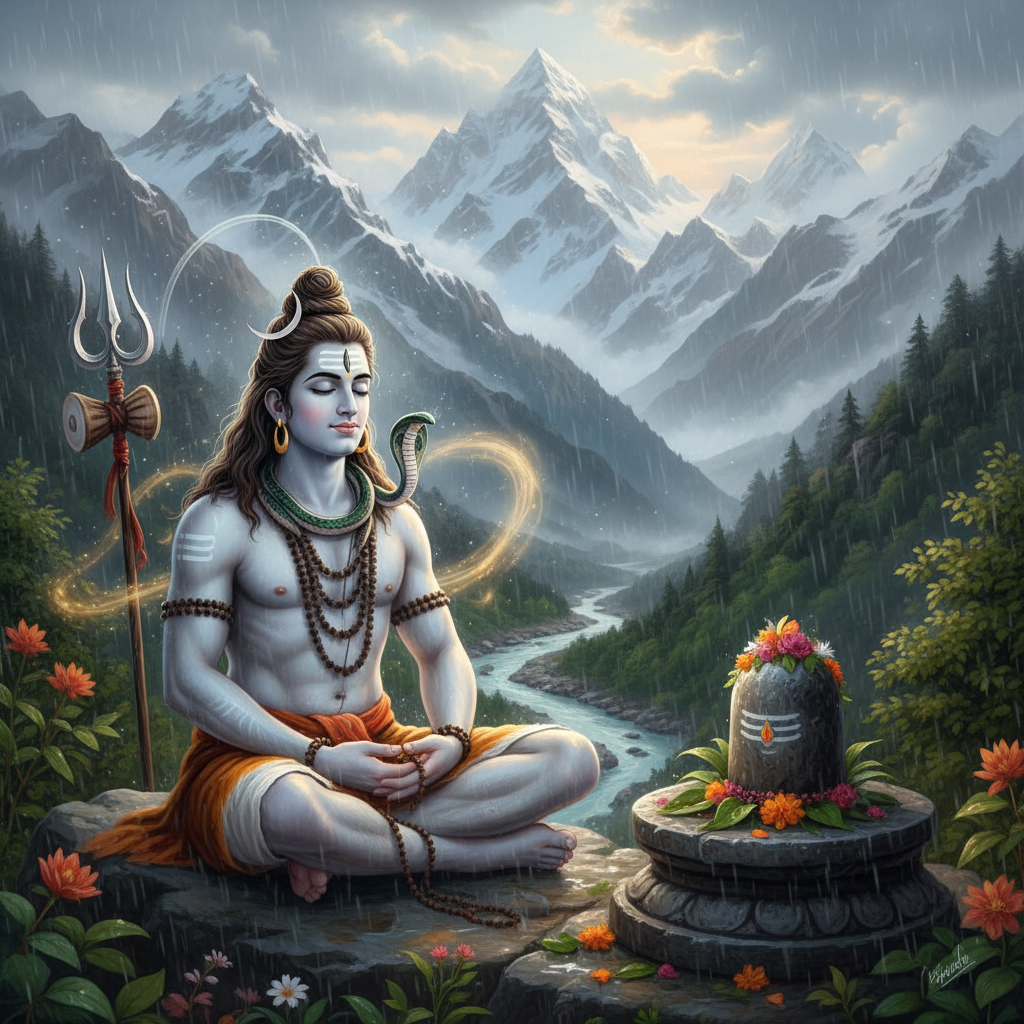 जीवन की आपाधापी में मन की शांति ढूँढना एक कठिन कार्य हो सकता है। सनातन धर्म में मंत्रों को आत्मिक शांति का अचूक साधन माना गया है। विशेष रूप से भगवान शिव के शक्तिशाली मंत्र, जैसे महामृत्युंजय मंत्र, सावन मास में किए गए जाप से मन को परम शांति, सुरक्षा और स्थिरता प्रदान करते हैं। यह लेख आपको इन पवित्र मंत्रों की महिमा, उनसे जुड़ी कथा और उनके जाप की विधि एवं लाभों से परिचित कराएगा।