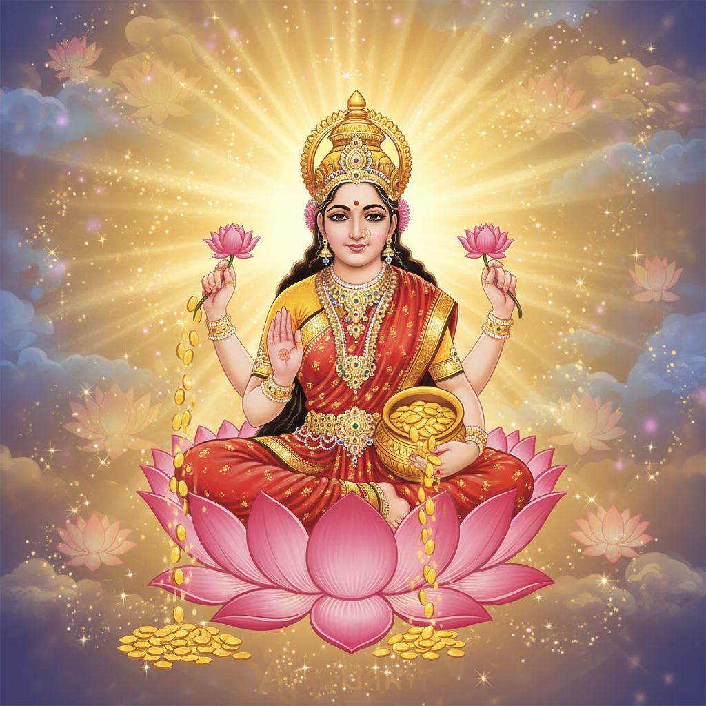 यह ब्लॉग माँ लक्ष्मी के 108 दिव्य नामों के महत्व, उनके जाप की विधि और उससे प्राप्त होने वाले अतुलनीय लाभों पर प्रकाश डालता है। जानें कैसे इन पवित्र नामों का नियमित उच्चारण आपके जीवन में धन, समृद्धि, आंतरिक शांति और सौभाग्य का संचार कर सकता है, और कैसे एक पौराणिक कथा इन नामों की शक्ति का प्रमाण देती है।