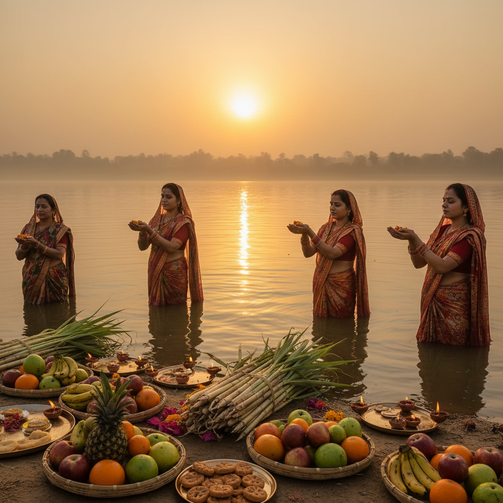 चैत का छठ महापर्व आस्था, शुद्धि और प्रकृति प्रेम का अनूठा संगम है। यह लेख चैती छठ के महत्व, राजा प्रियव्रत और कर्ण से जुड़ी इसकी पावन कथाओं, चार दिवसीय कठोर पूजा विधि, इसके अनमोल लाभों और अनिवार्य नियमों पर विस्तार से प्रकाश डालता है, ताकि श्रद्धालु इस दिव्य पर्व की गहराई को समझकर पूर्ण श्रद्धा से इसका पालन कर सकें और सूर्य देव तथा छठी मैया का आशीर्वाद प्राप्त कर सकें।