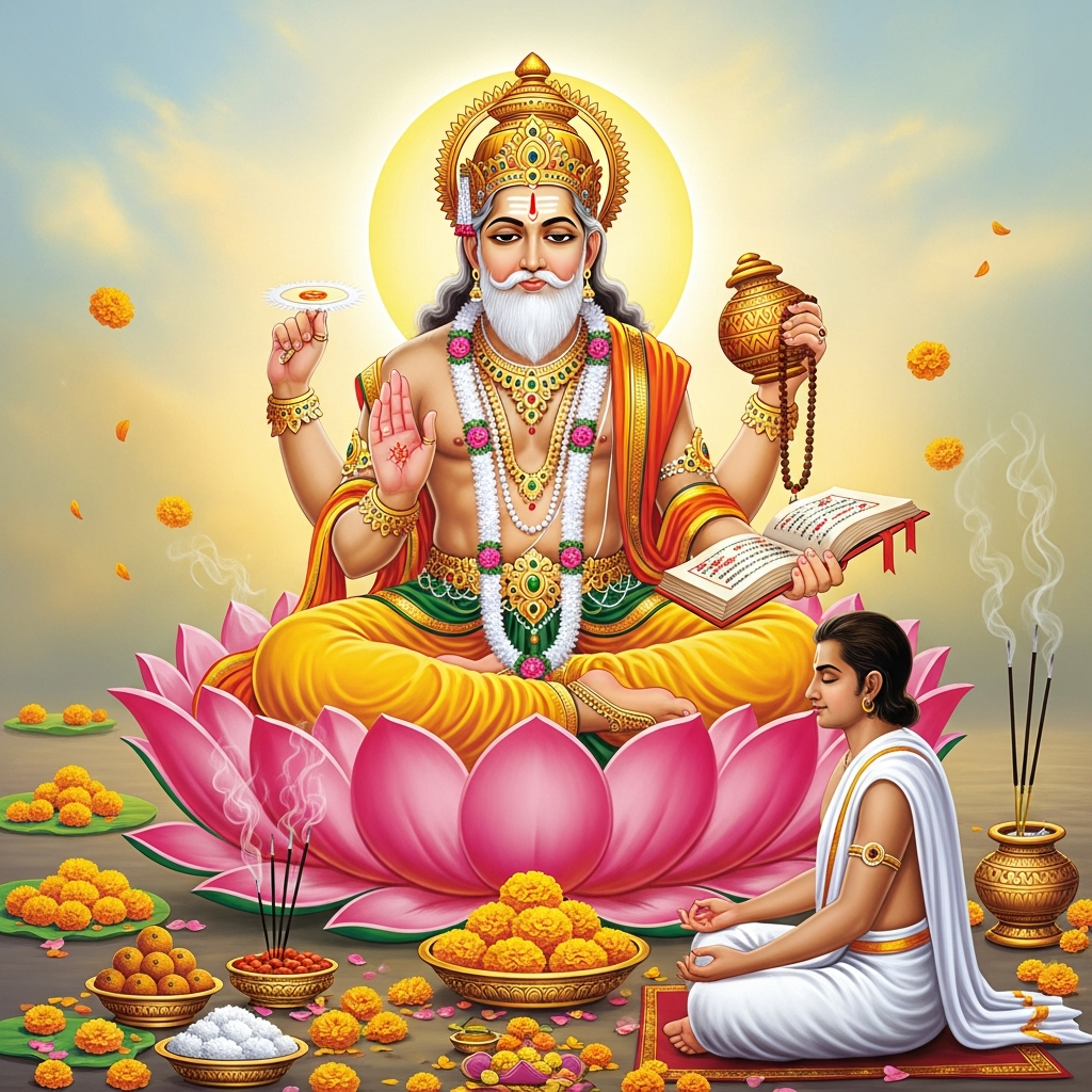 बृहस्पति बीज मंत्र के जप से देवगुरु बृहस्पति की कृपा कैसे प्राप्त करें? जानें इसकी विधि, चमत्कारी लाभ और गुरु पुष्य योग पर जप का विशेष महत्व, जो आपके जीवन में ज्ञान, समृद्धि और सौभाग्य लाता है।