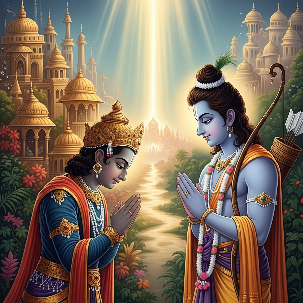 विभीषण को “गद्दार” कहना सही? धर्म बनाम रिश्तेदारी