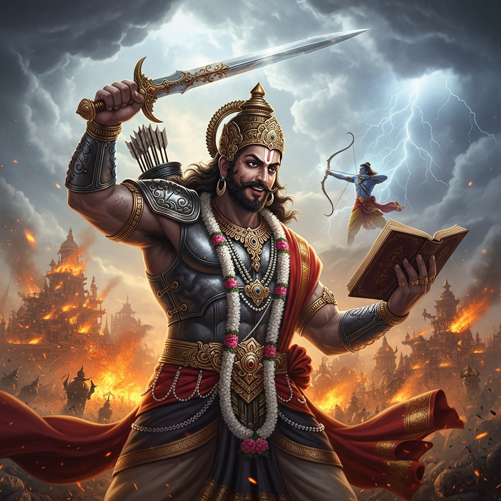 रावण: विद्वान था तो गलत क्यों? ज्ञान बनाम अहंकार