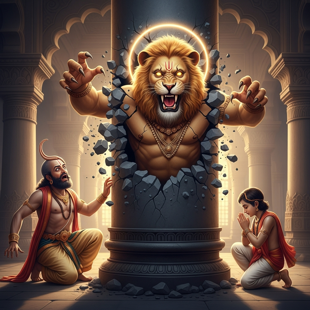 नरसिंह अवतार: “हिंसा” नहीं—अन्याय के अंत का संदेश