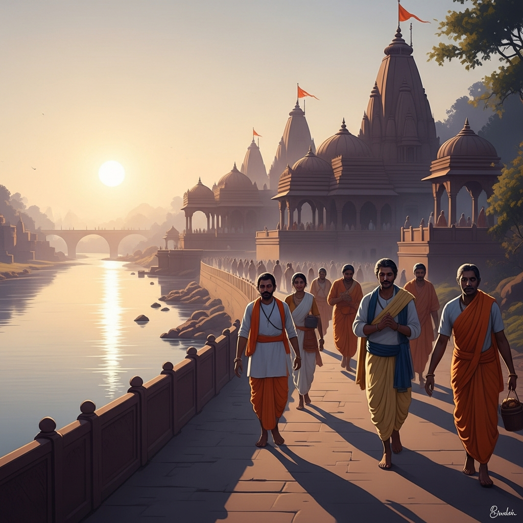 वृंदावन परिक्रमा मार्ग: कौन सा रूट सबसे शांत और भक्तों के लिए best?