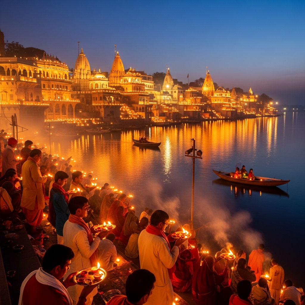 वृंदावन में रात्रि आरती: समय, नियम, और भीड़ से बचने के तरीके