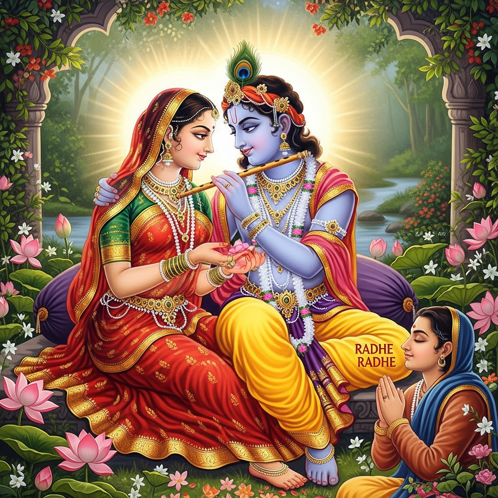 राधा नाम जप: ‘राधे-राधे’ कहने का आध्यात्मिक अर्थ
