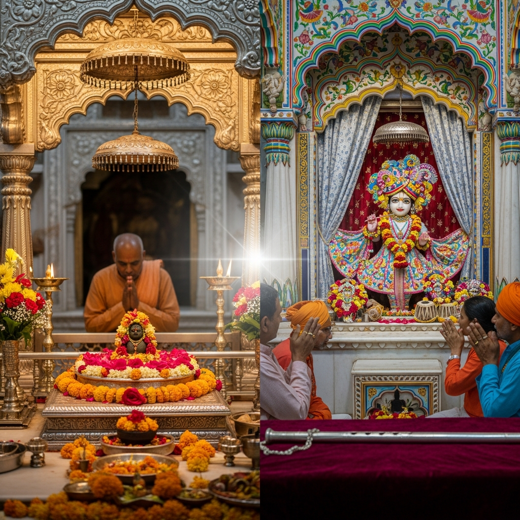 राधारमण बनाम बांके बिहारी: दर्शन परंपरा में क्या अंतर है?