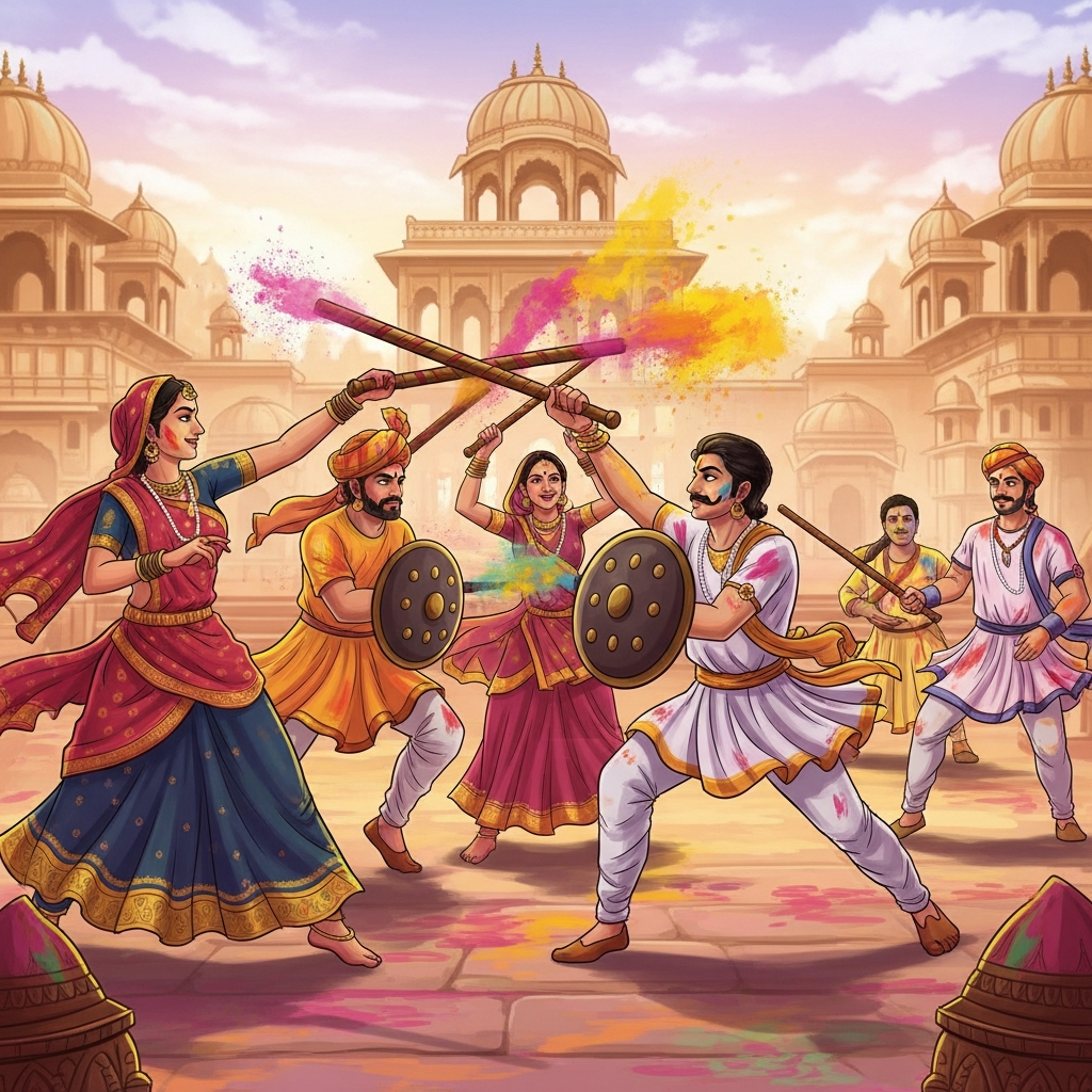 बरसाना-नंदगांव लठमार होली: इतिहास, मर्यादा, और भक्तों के लिए महत्वपूर्ण दिशा-निर्देश