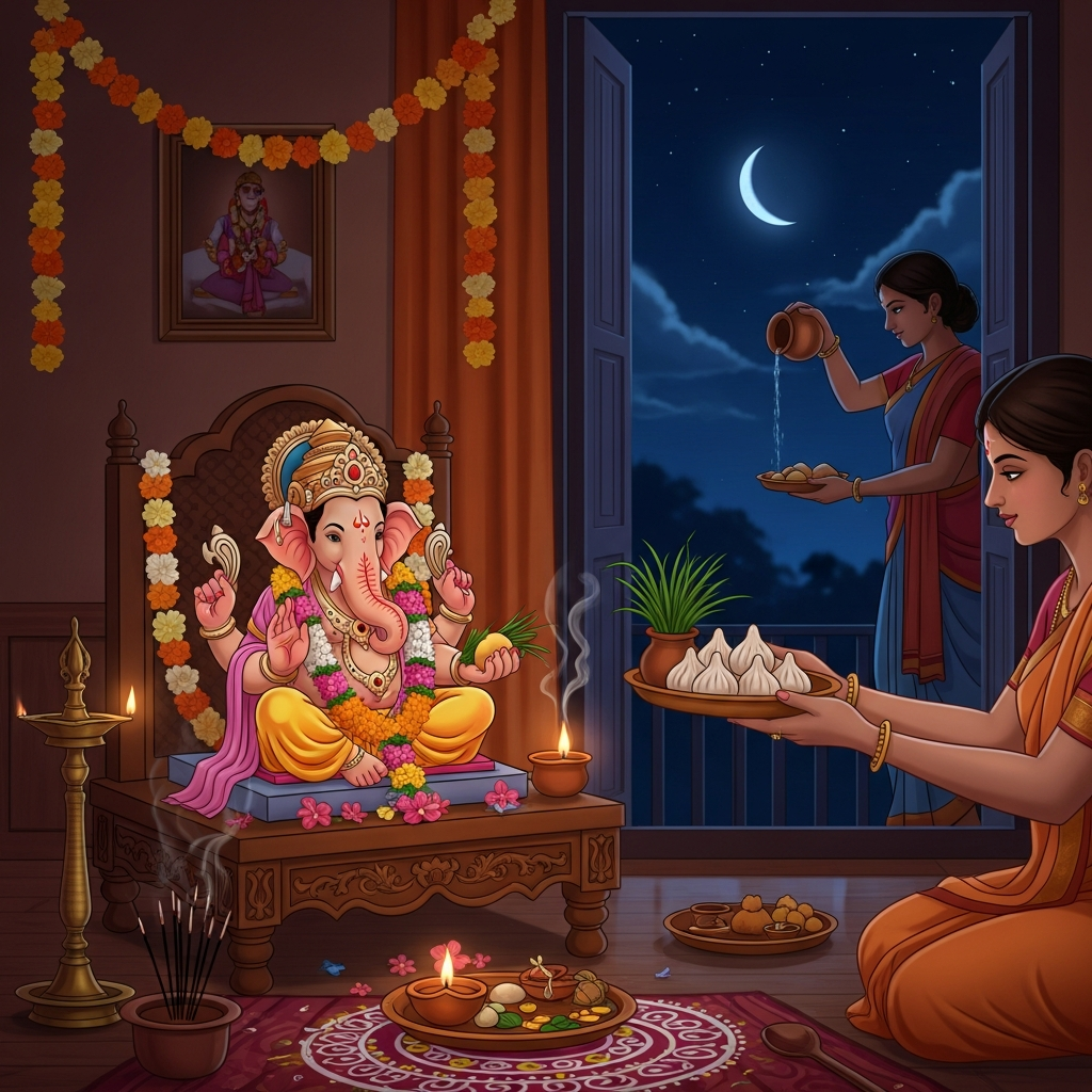 संकष्टी चतुर्थी: गणेश व्रत का सही नियम और “चंद्र दर्शन” से जुड़े मिथकों की सच्चाई