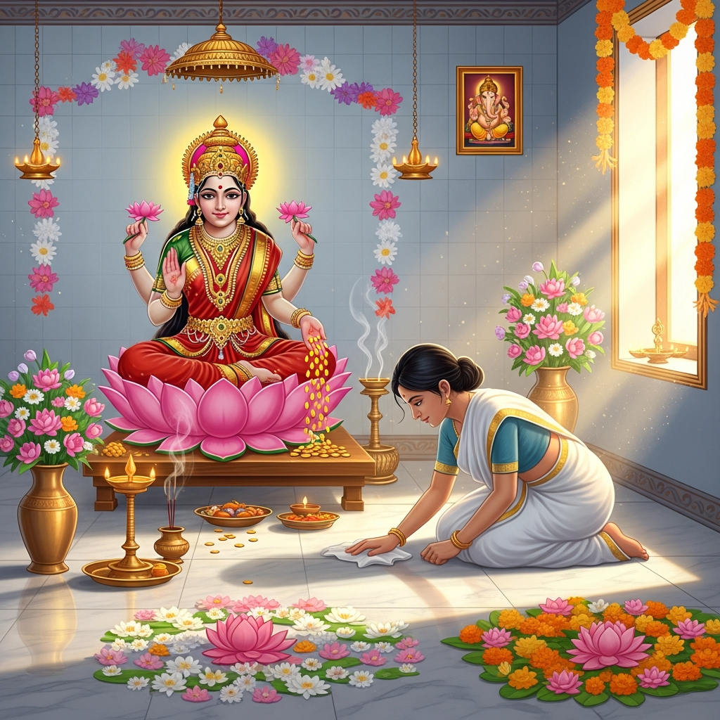 शुक्रवार व्रत: लक्ष्मी पूजन में “सफाई” का आध्यात्मिक अर्थ