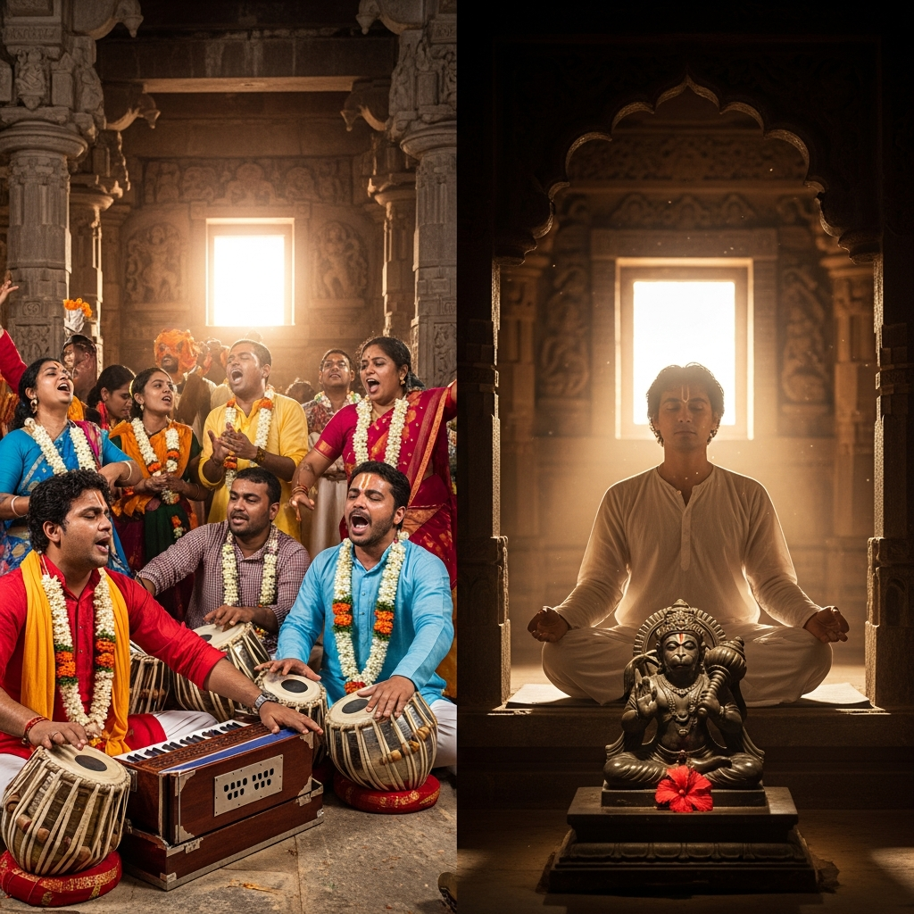 हनुमान भजन: तेज संगीत और भाव का अद्भुत समन्वय
