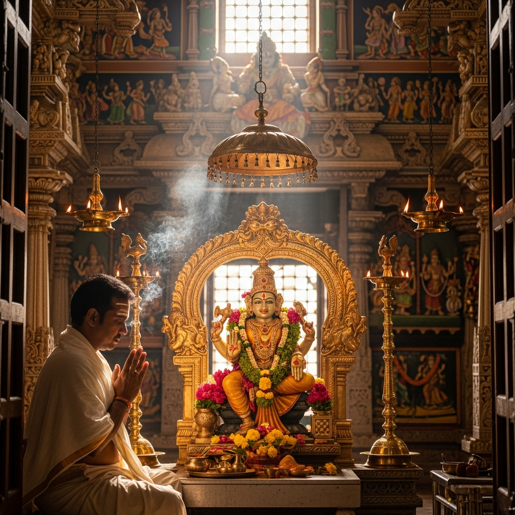 मंदिर का प्रदक्षिणा नियम: दक्षिणावर्त क्यों?