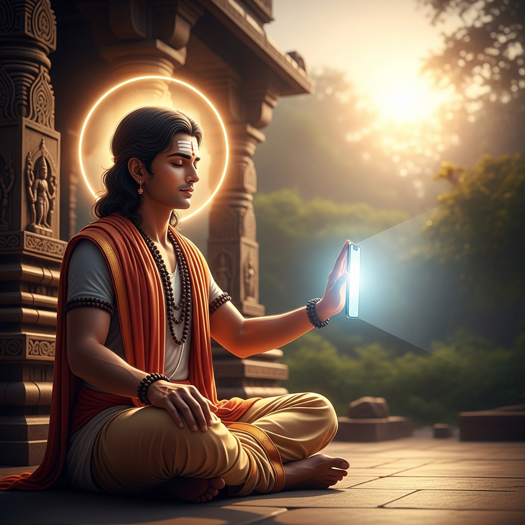 भक्ति में डिस्ट्रेक्शन: मोबाइल एडिक्शन से कैसे बचें