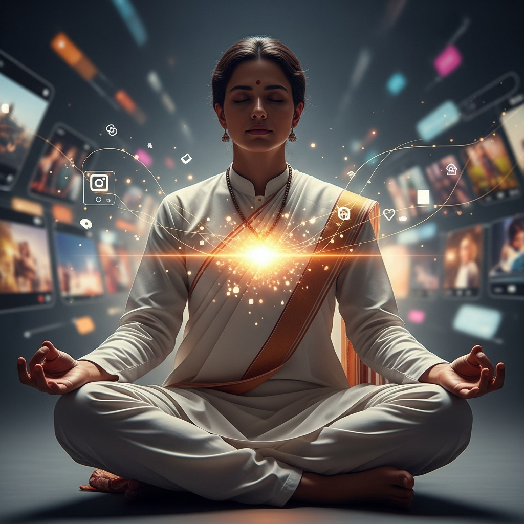 भक्ति में रील्स: डिजिटल युग की भक्ति और उसकी द्वंद्व