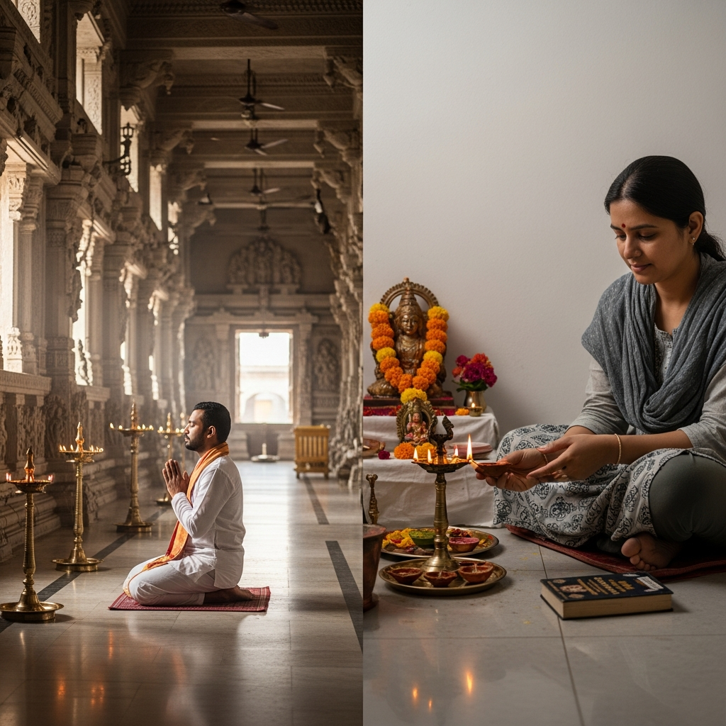 मंदिर जाने की सही frequency: myths clear