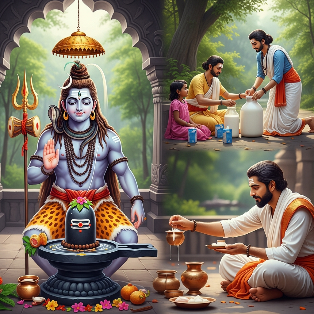 शिवलिंग पर दूध: पर्यावरण बनाम परंपरा – एक संतुलित आध्यात्मिक मार्ग